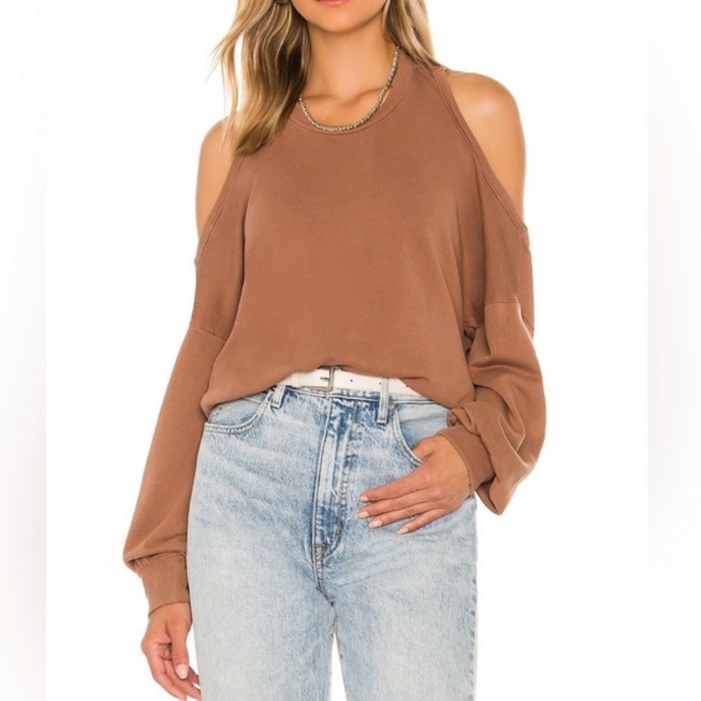 LANSTON Halter Pullover in Pecan - SZ Small NWT $162